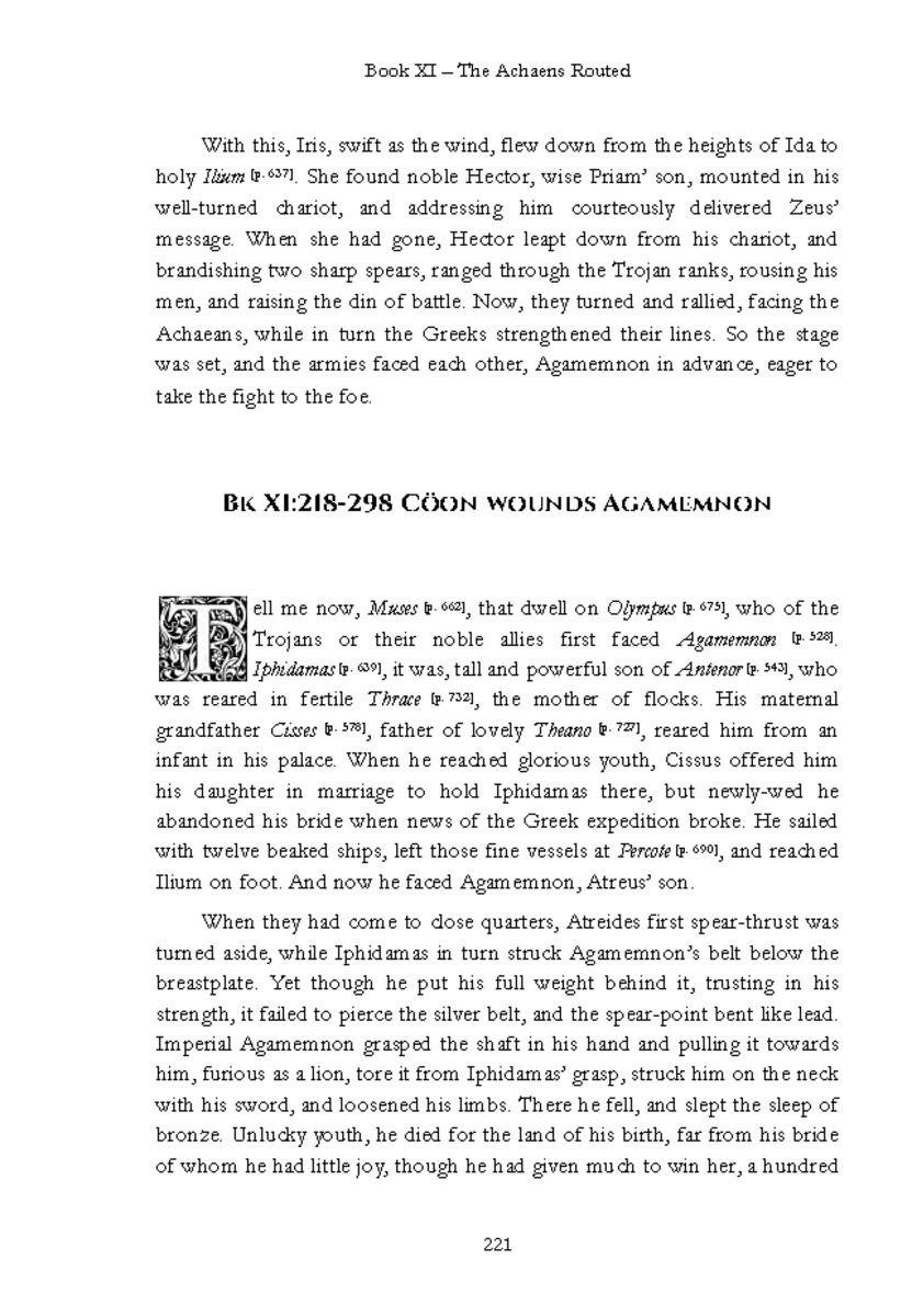 The Iliad - Page 215